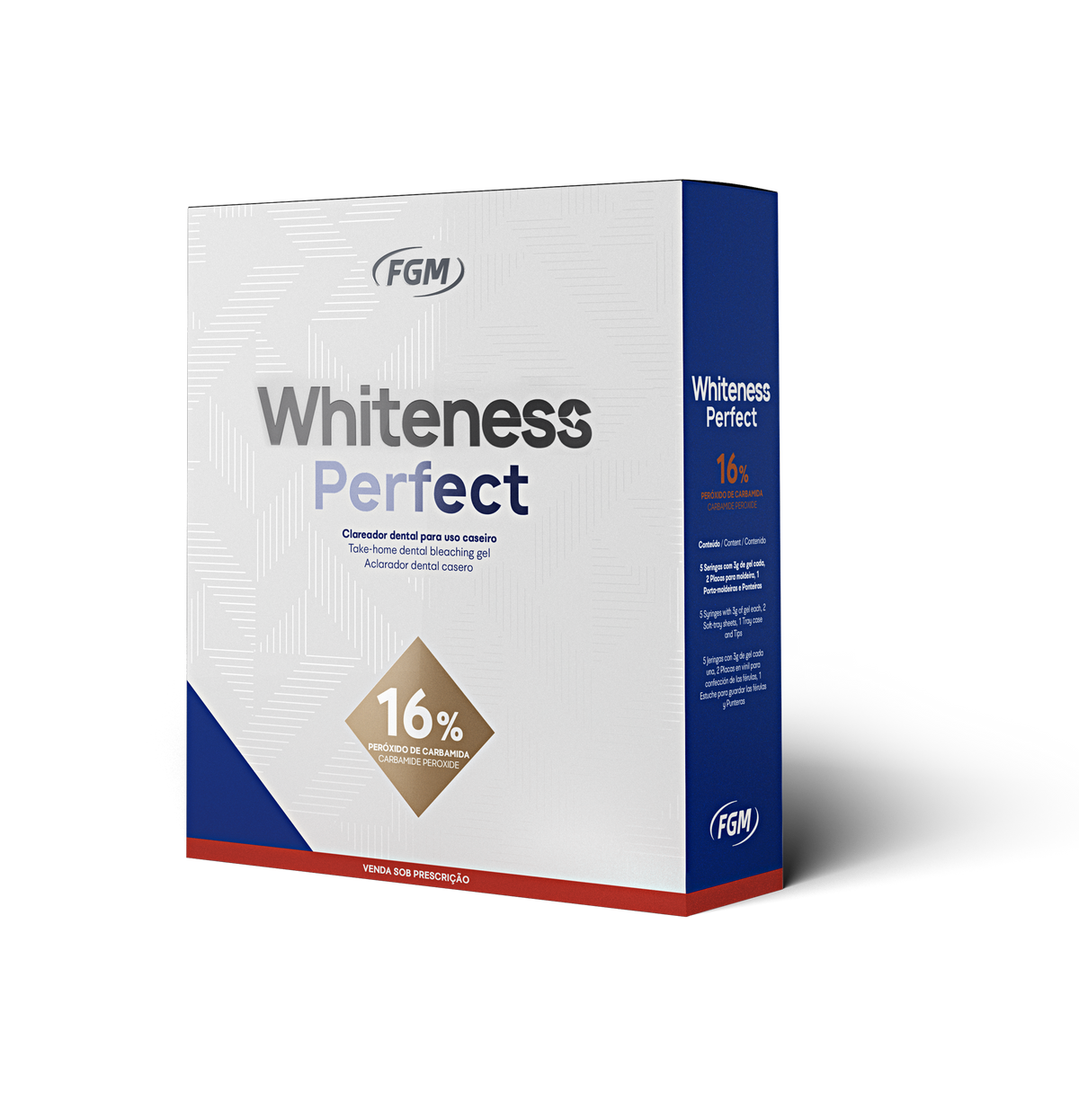 Whiteness Perfect 16% – Gel de blanchiment au peroxyde de carbamide